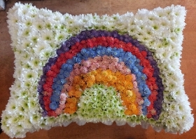 Rainbow Pillow